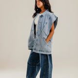 Glitra Vest Blue - AB ESSENTIALS