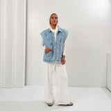 Glitra Vest Blue - AB ESSENTIALS