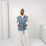 Glitra Vest Blue - AB ESSENTIALS