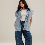 Glitra Vest Blue - AB ESSENTIALS