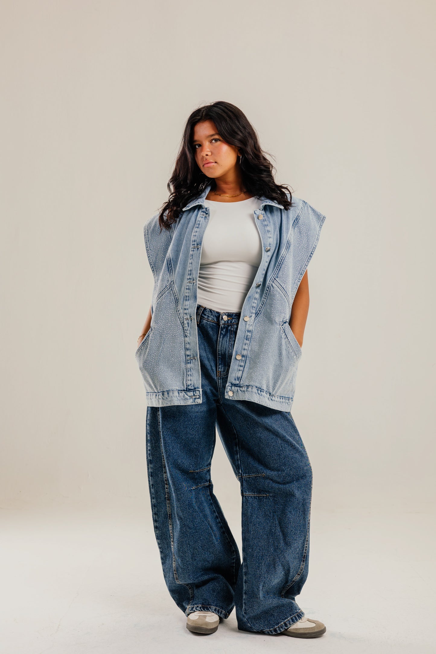 Glitra Vest Blue - AB ESSENTIALS