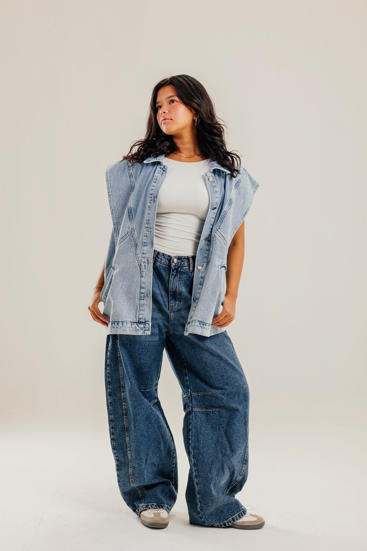 Glitra Vest Blue - AB ESSENTIALS