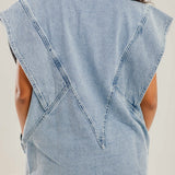 Glitra Vest Blue - AB ESSENTIALS