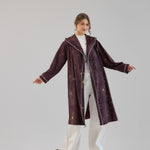 Glitter Cardigan Burgundy - AB ESSENTIALS