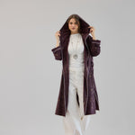 Glitter Cardigan Burgundy - AB ESSENTIALS