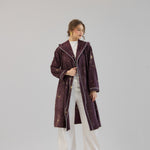 Glitter Cardigan Burgundy - AB ESSENTIALS