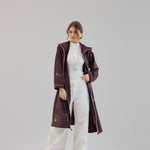 Glitter Cardigan Burgundy - AB ESSENTIALS