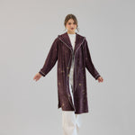 Glitter Cardigan Burgundy - AB ESSENTIALS