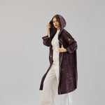 Glitter Cardigan Burgundy - AB ESSENTIALS