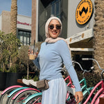 Glow Top Baby Blue - AB ESSENTIALS