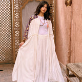 Gold Purple Kaftan - AB ESSENTIALS