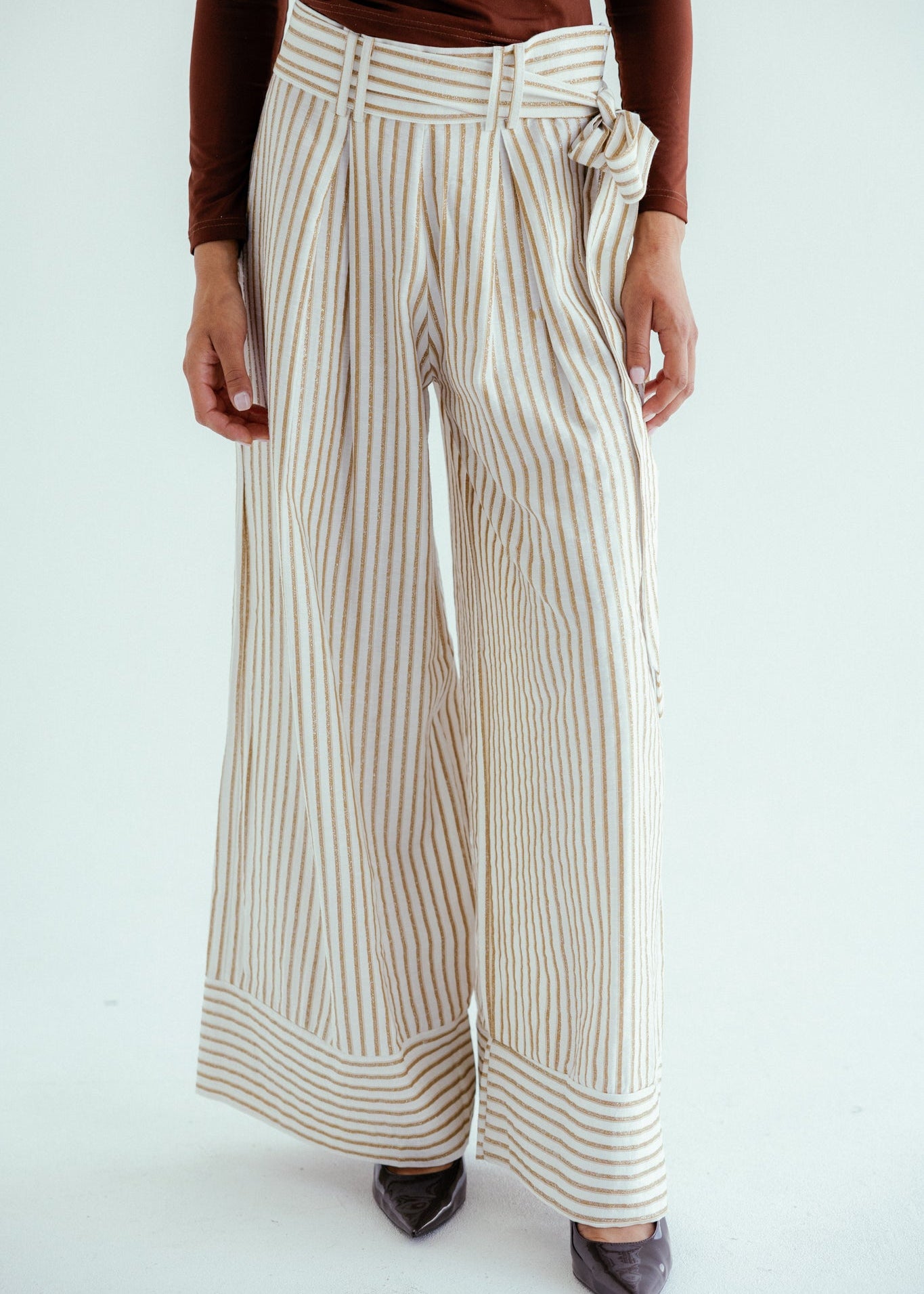 Golden Hour Pants Off White - AB ESSENTIALS