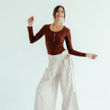 Golden Hour Pants Off White - AB ESSENTIALS