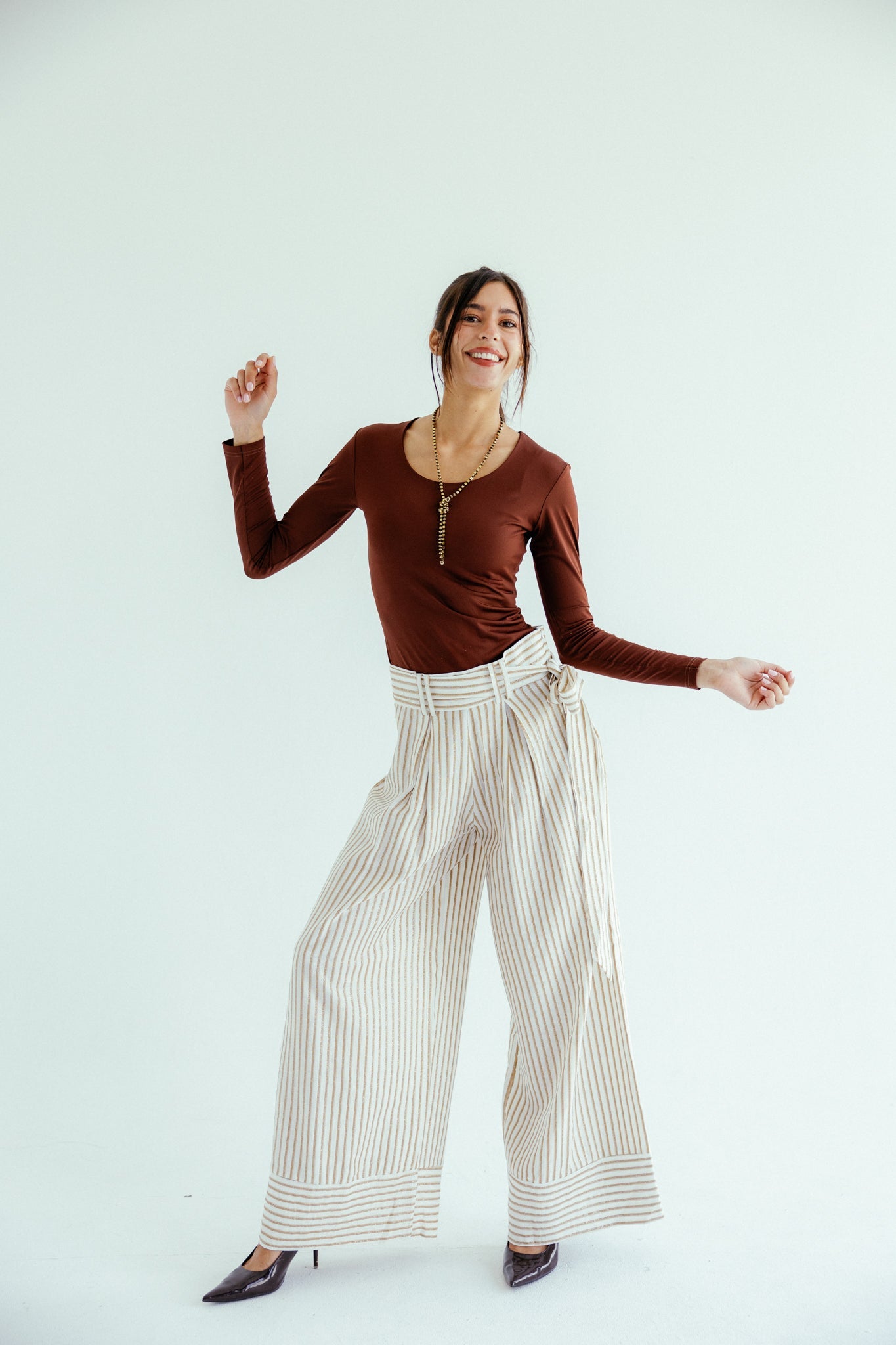 Golden Hour Pants Off White - AB ESSENTIALS