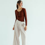 Golden Hour Pants Off White - AB ESSENTIALS