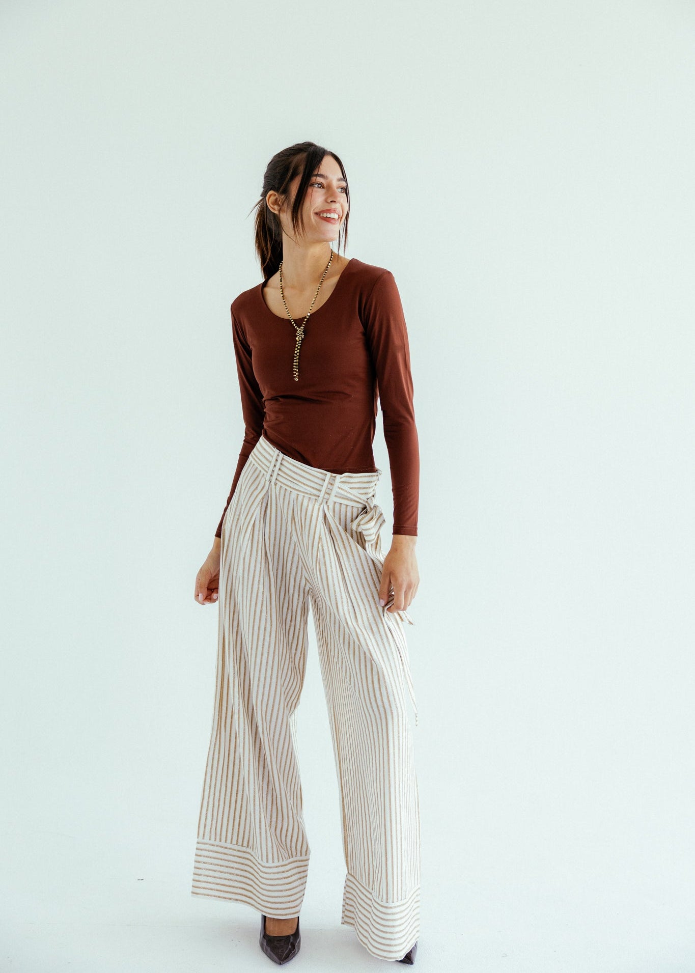 Golden Hour Pants Off White - AB ESSENTIALS