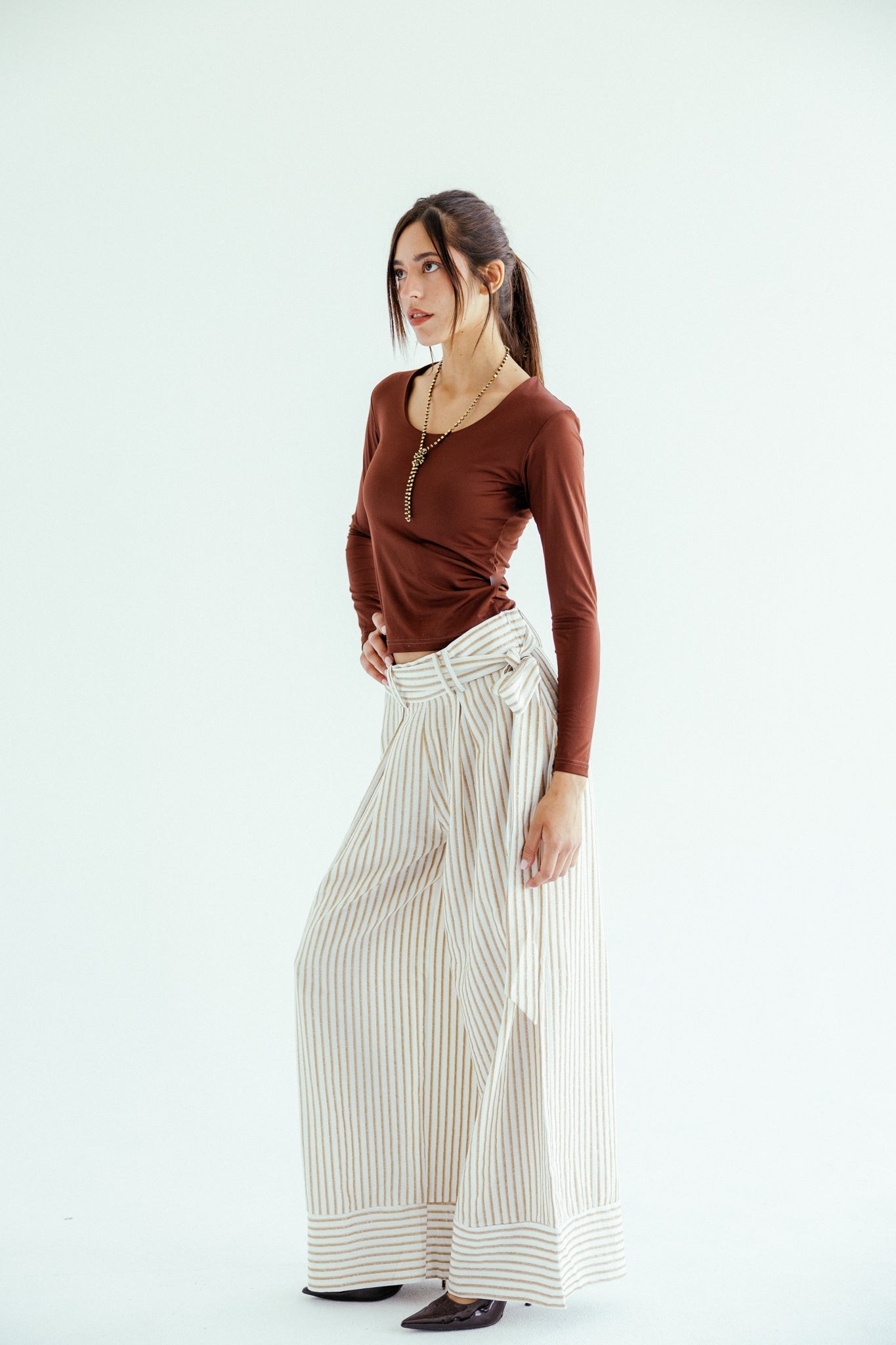 Golden Hour Pants Off White - AB ESSENTIALS