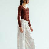 Golden Hour Pants Off White - AB ESSENTIALS