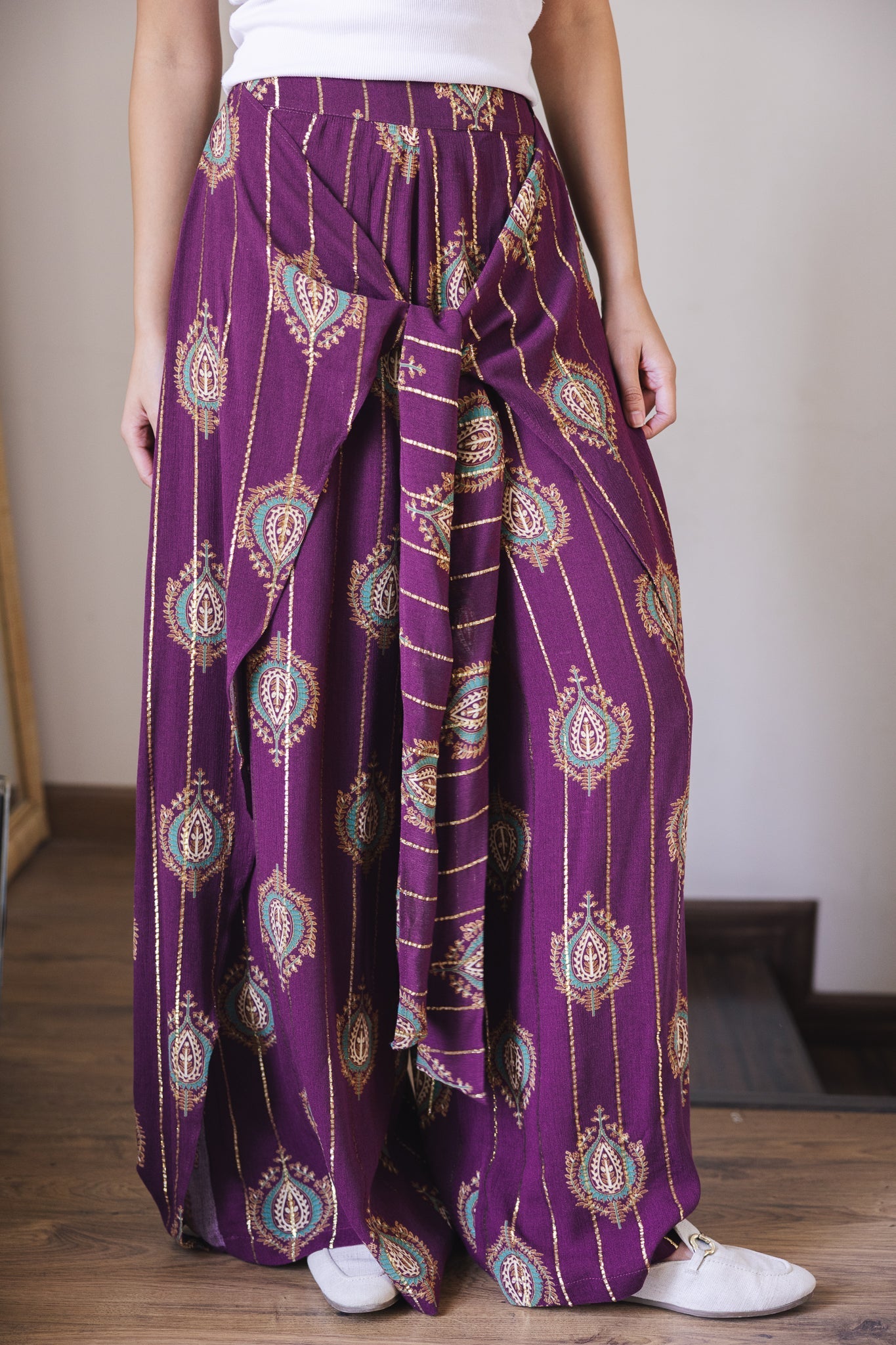 Indiano Beach Pants Burgundy - AB ESSENTIALS