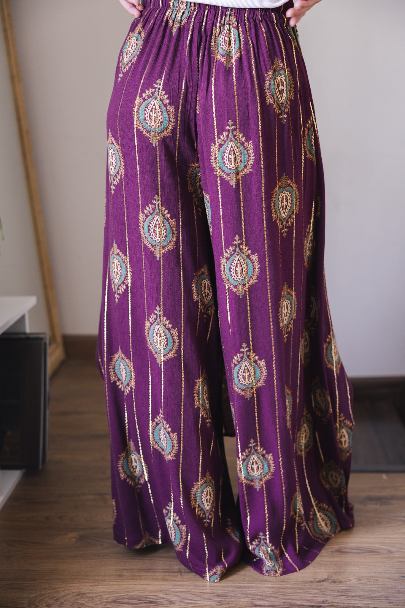Indiano Beach Pants Burgundy - AB ESSENTIALS
