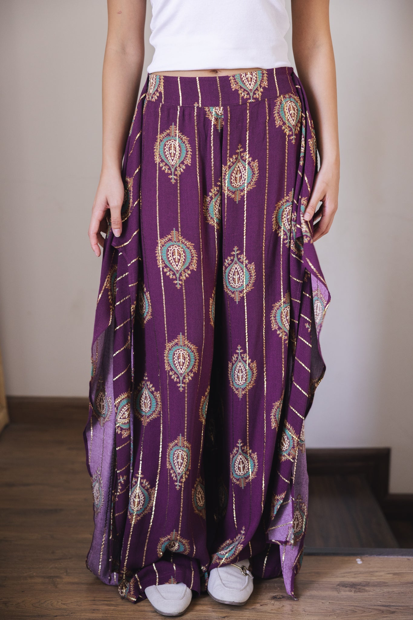 Indiano Beach Pants Burgundy - AB ESSENTIALS