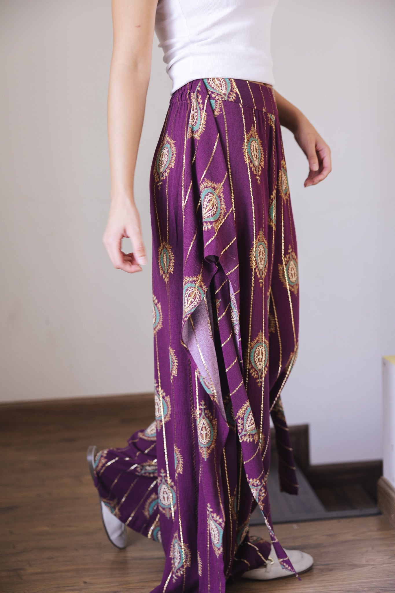 Indiano Beach Pants Burgundy - AB ESSENTIALS