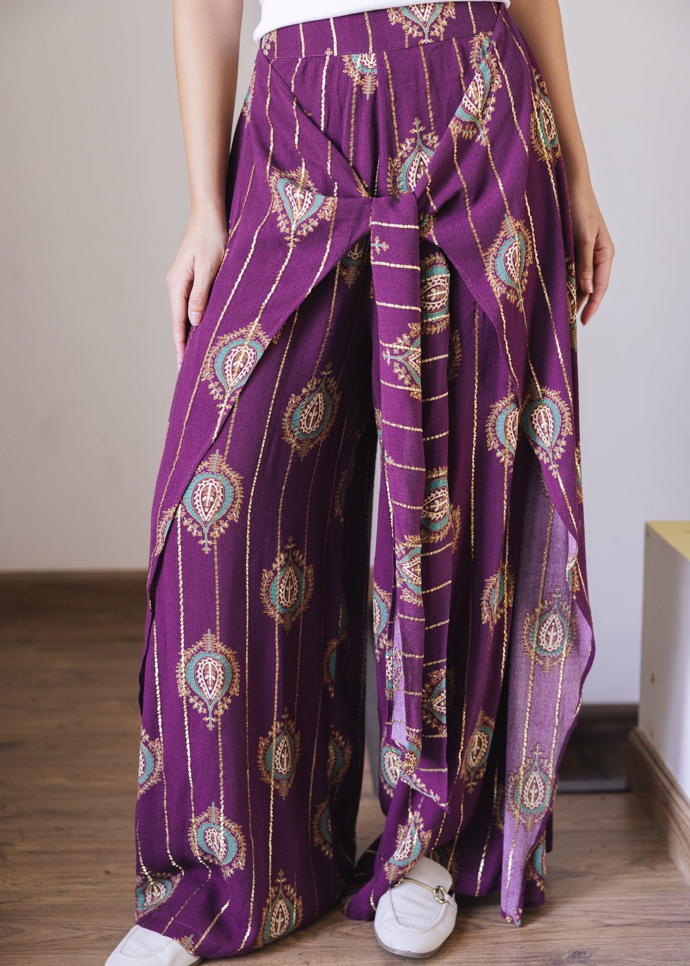 Indiano Beach Pants Burgundy - AB ESSENTIALS