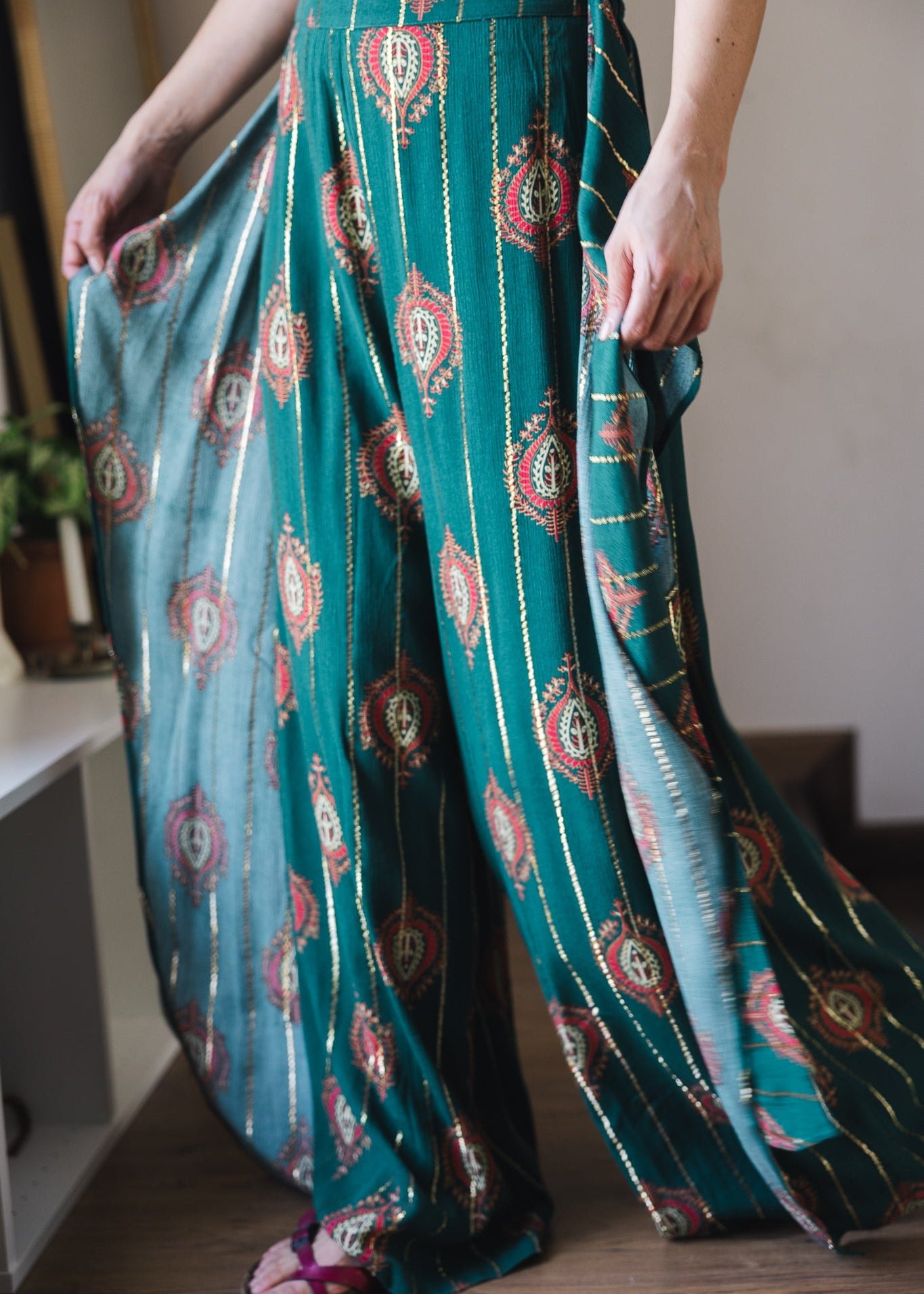 Indiano Beach Pants Royal Green - AB ESSENTIALS