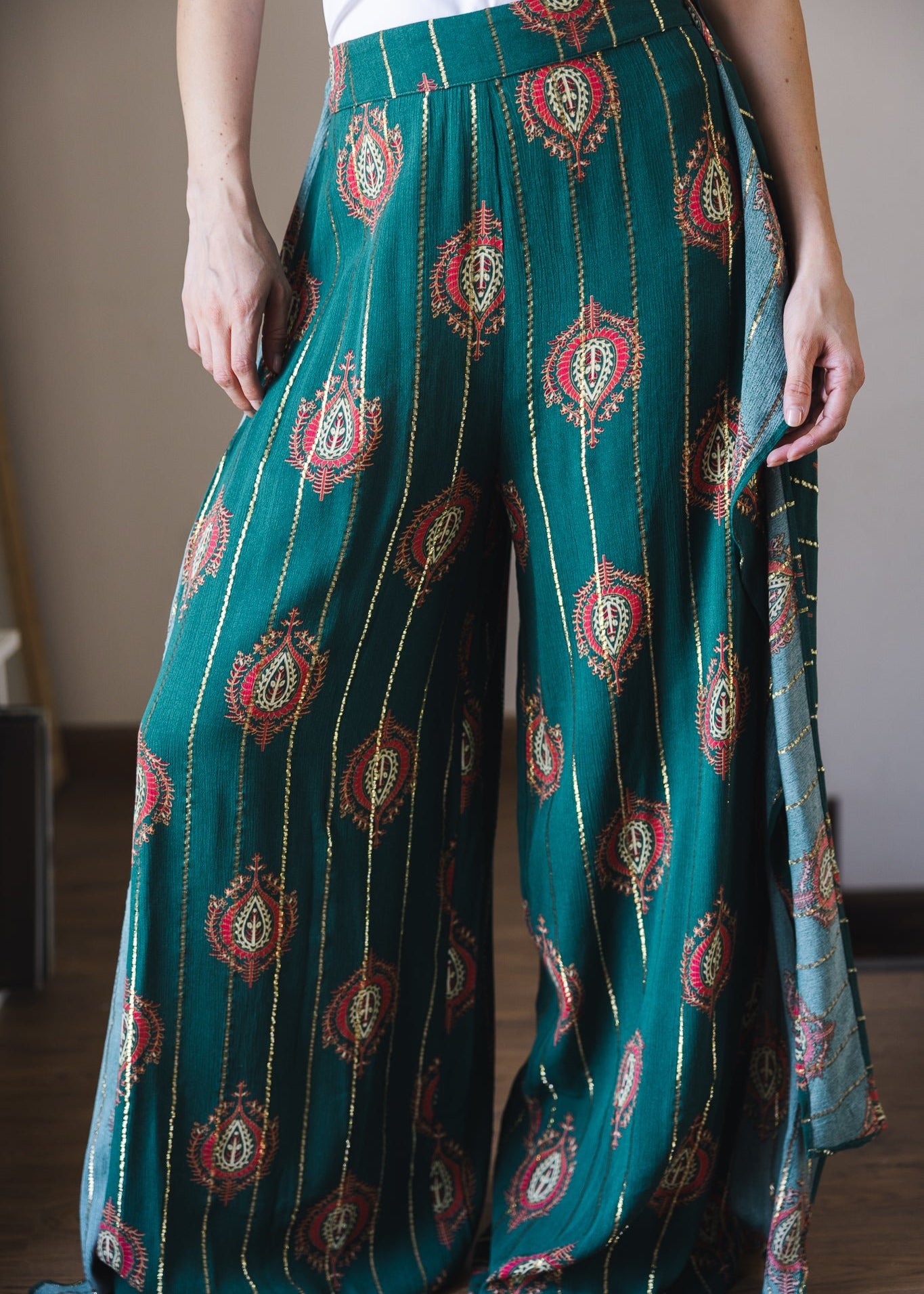 Indiano Beach Pants Royal Green - AB ESSENTIALS