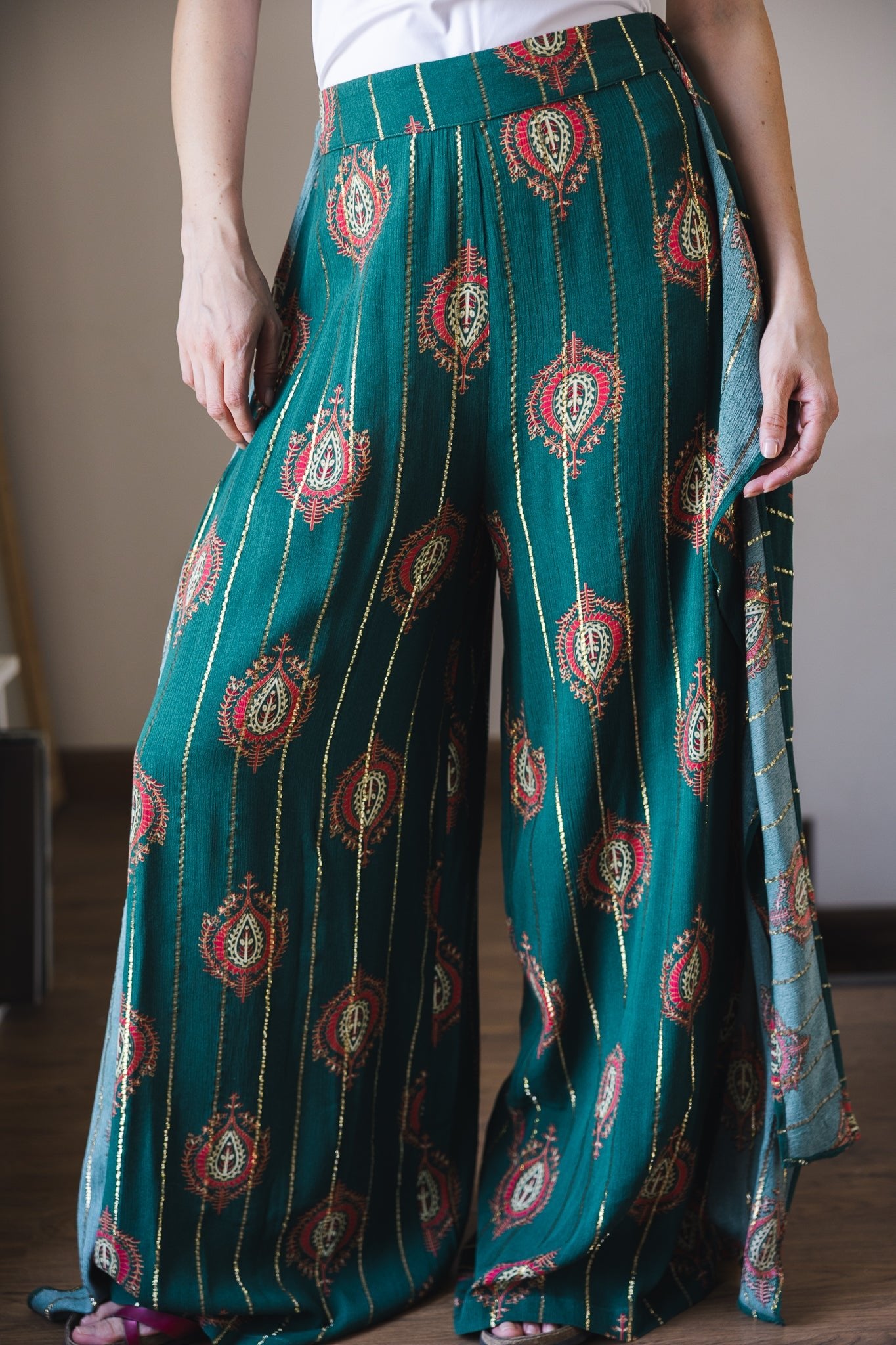 Indiano Beach Pants Royal Green - AB ESSENTIALS