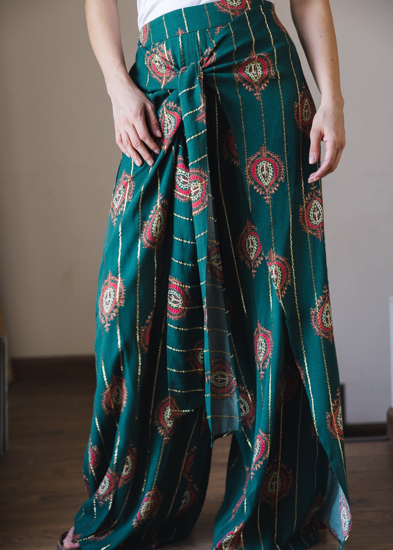 Indiano Beach Pants Royal Green - AB ESSENTIALS