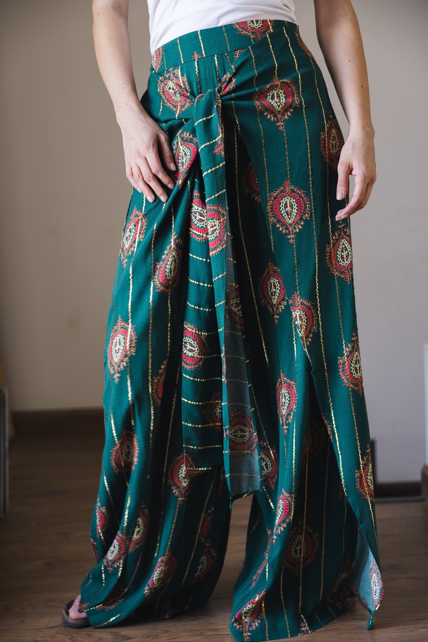 Indiano Beach Pants Royal Green - AB ESSENTIALS