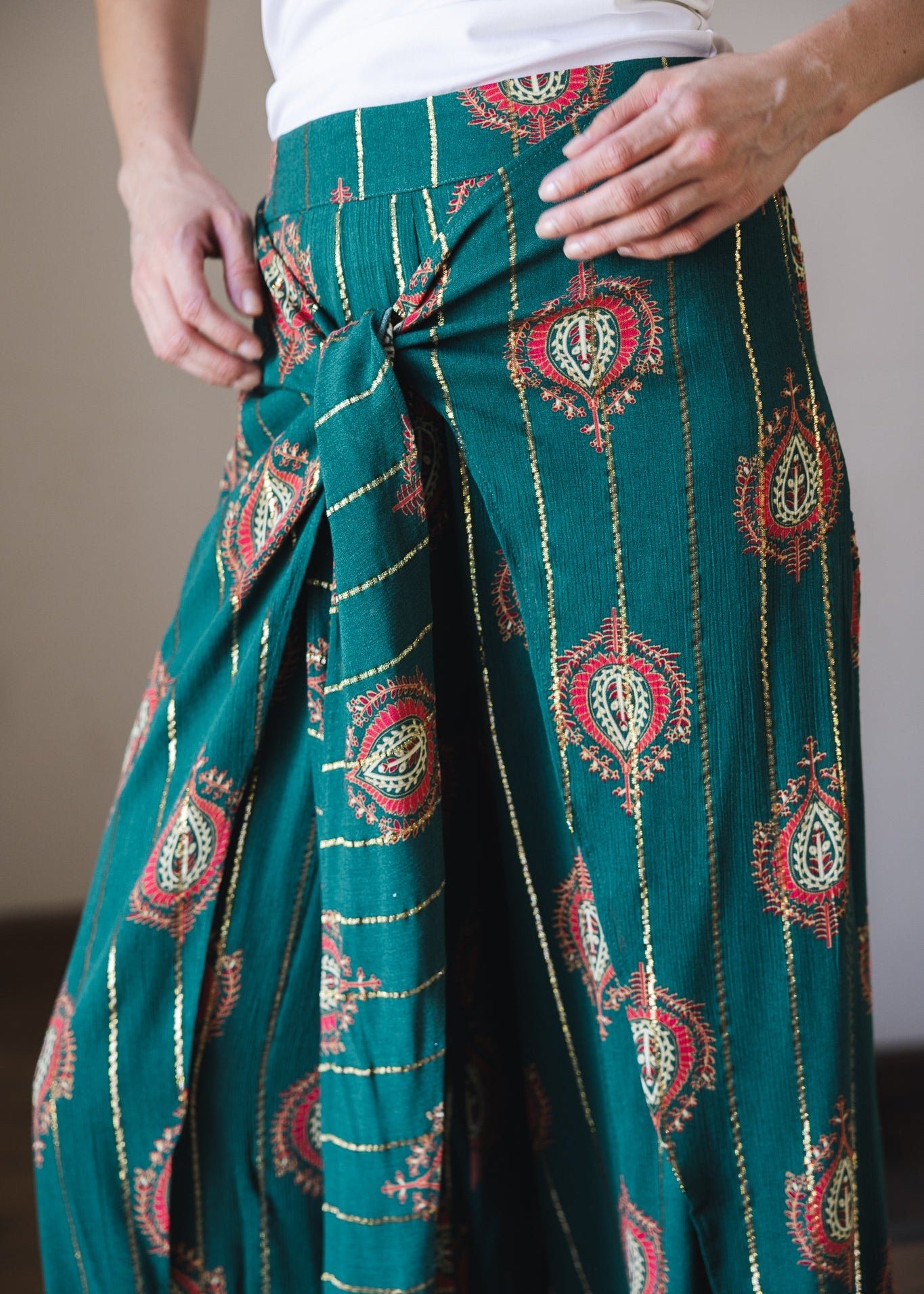 Indiano Beach Pants Royal Green - AB ESSENTIALS