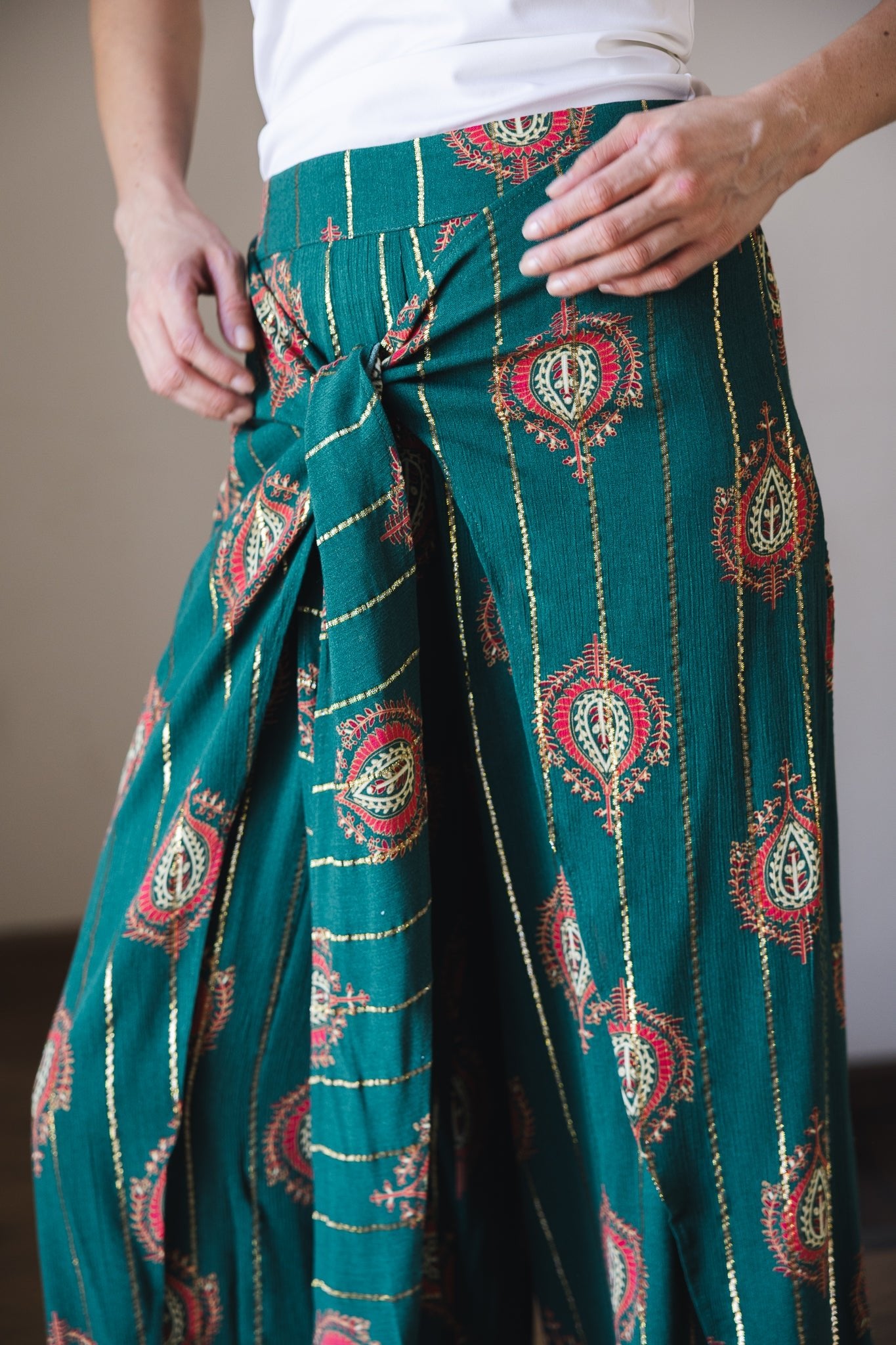 Indiano Beach Pants Royal Green - AB ESSENTIALS