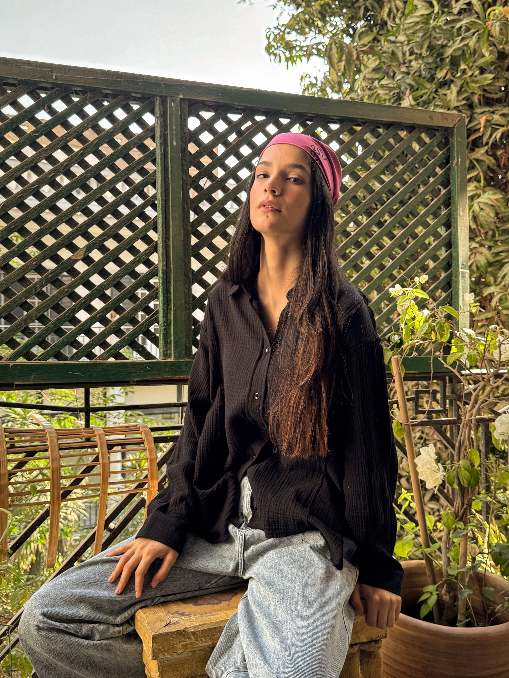 Lagoon Shirt Black - AB ESSENTIALS