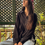 Lagoon Shirt Black - AB ESSENTIALS