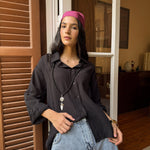 Lagoon Shirt Black - AB ESSENTIALS