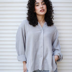 Lagoon Shirt Grey - AB ESSENTIALS
