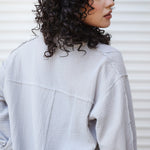 Lagoon Shirt Grey - AB ESSENTIALS