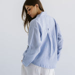 Linen Air Top Baby Blue - AB ESSENTIALS