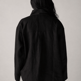 Linen Air Top Black - AB ESSENTIALS