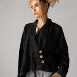 Linen Air Top Black - AB ESSENTIALS