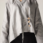 Linen Air Top Grey - AB ESSENTIALS
