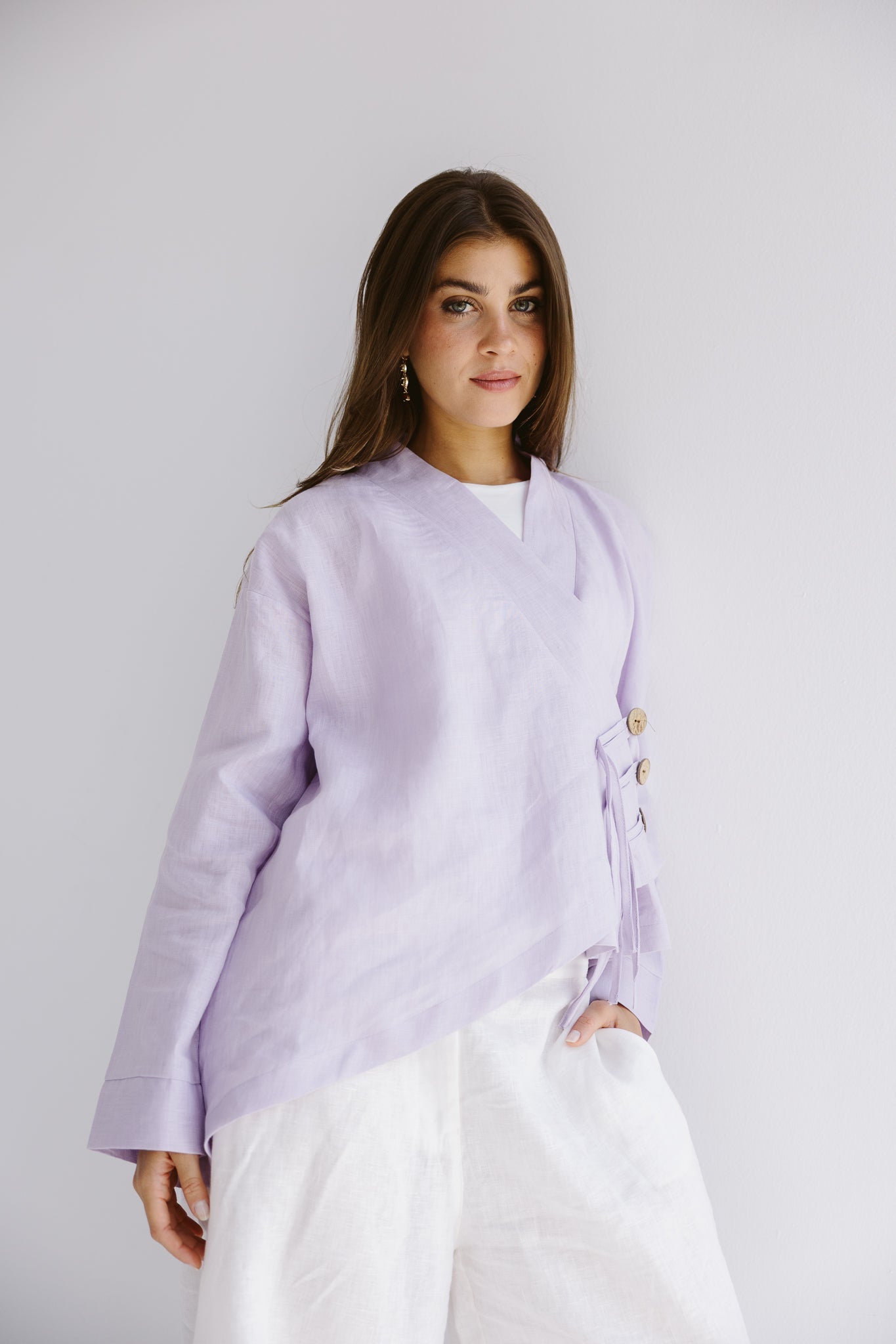 Linen Air Top Lavender - AB ESSENTIALS