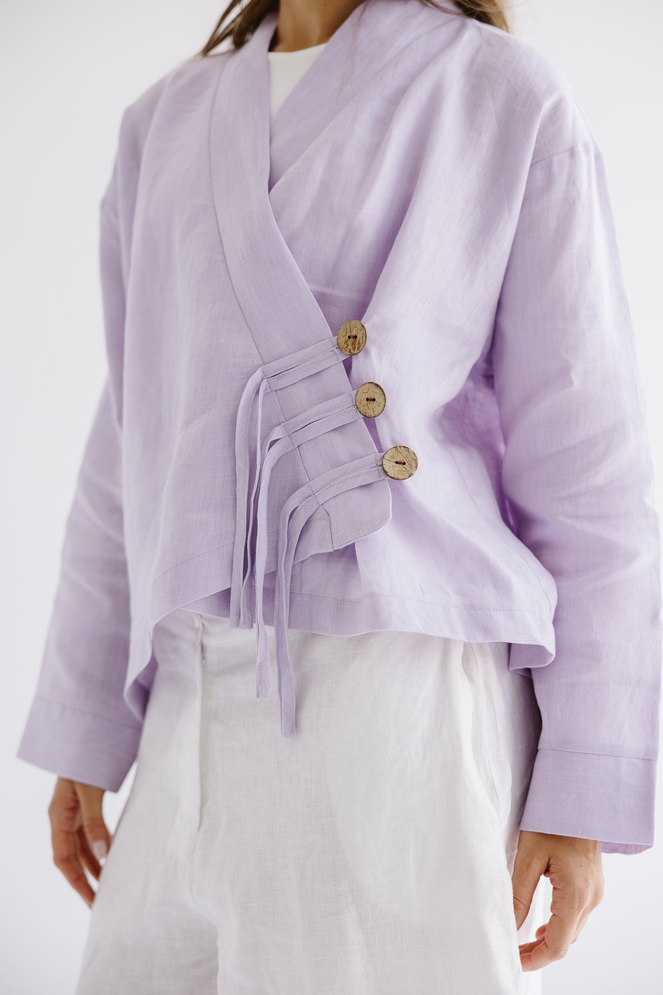 Linen Air Top Lavender - AB ESSENTIALS