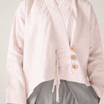 Linen Air Top Powder Pink - AB ESSENTIALS