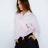 Linen Air Top Powder Pink - AB ESSENTIALS