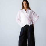 Linen Air Top Powder Pink - AB ESSENTIALS
