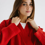 Linen Air Top Red - AB ESSENTIALS