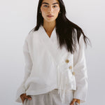 Linen Air Top White - AB ESSENTIALS